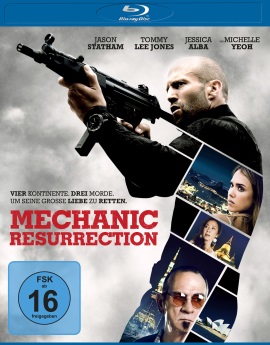 Das Blu-ray-Cover von "Mechanic Resurrection" (© Universum Film)