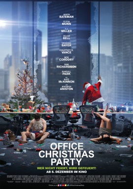 Das Hauptplakat von "Office Christmas Party" (© Constantin Film)