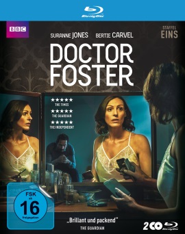 Das Blu-ray-Cover der ersten Staffel "Doctor Foster" (© Polyband)