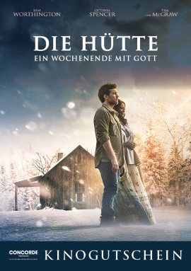 Ein Kino-Gutschein für "Die Hütte - Ein Wochenende mit Gott" (© Concorde Filmverleih)