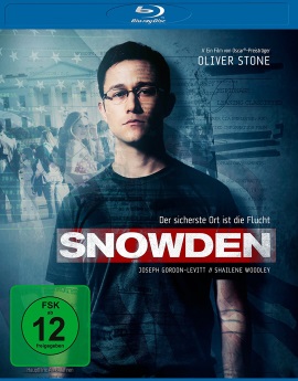 Das Blu-ray-Cover von "Snowden" (© Universum Film)