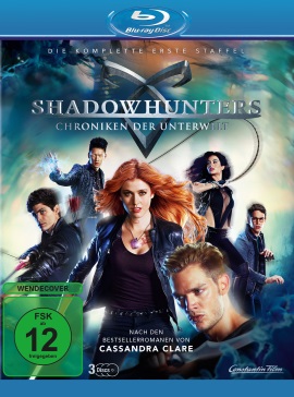 Das Blu-ray-Cover der ersten Staffel von "Shadowhunters" (© Constantin Film)
