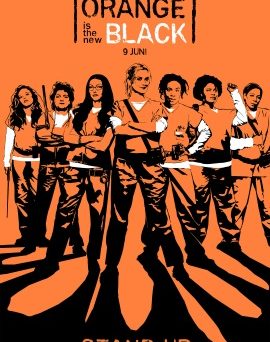 Das Teaser-Plakat zur fünften Staffel "Orange Is The New Black" (©Netflix)