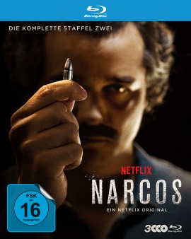 Das Blu-ray-Cover der zweiten Staffel "Narcos" (© Polyband)