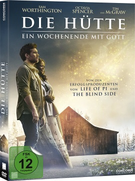 Das DVD-Cover von "Die Hütte - Ein Wochenende mit Gott" (© Concorde Home Entertainment)