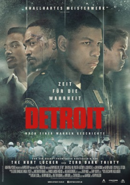 Das Hauptplakat von "Detroit" (© Concorde Film)