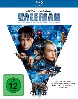 Das Blu-ray-Cover von "Valerian" (© Universum Film)