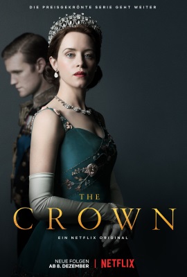 Das Hauptplakat der zweiten Staffel von "The Crown" (© Netflix)