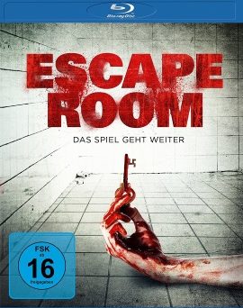 Das Blu-ray-Cover von "Escape Room" (© Universum Film)