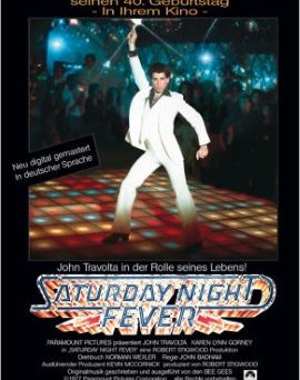 Das Hauptplakat zu den Sonderaufführungen von "Saturday Night Fever" (© Apollo Filmproduktion)