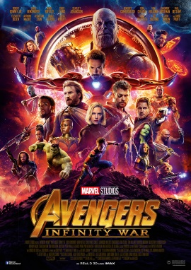 Das Hauptplakat von "Avengers - Infinity War" (© Disney/Marvel)