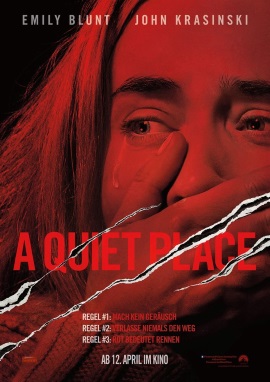 Das Hauptplakat von "A Quiet Place" (© Paramount Pictures)