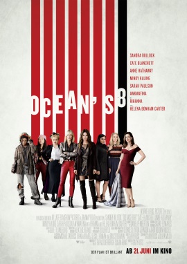 Das Hauptplakat von "Ocean's 8" (© Warner Bros Pictures)