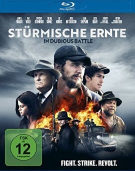 Das Blu-ray-Cover von "Stürmische Ernte - In Dubious Battle" (© Universum Film)