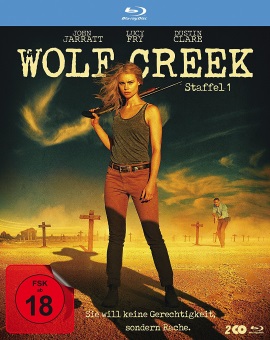 Das Blu-ray-Cover von "Wolf Creek Staffel 1" (© Polyband)