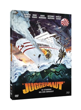 Das Cover des Mediabooks von "Juggernaut - 18 Stunden bis zur Ewigkeit" (© Justbridge Entertainment)