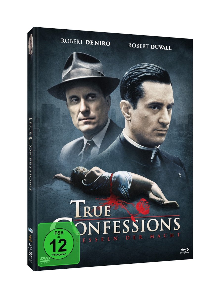 Das Mediabook-Cover von "True Confessions - Fesseln der Macht" (© Justbridge Entertainment)