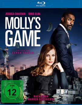 Das Blu-ray-Cover von "Molly's Game" (© Universum Film)