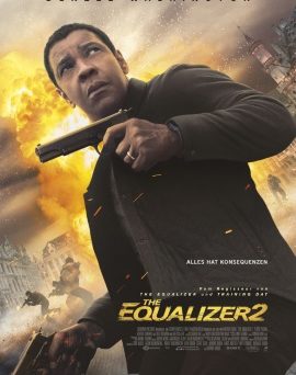 Das Hauptplakat von "The Equalizer 2" (© 2018 Sony Pictures Entertainment Deutschland GmbH)