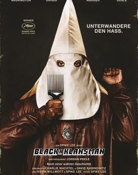 Das Plakat von "BlacKkKlansman" (© Universal Pictures International Germany)