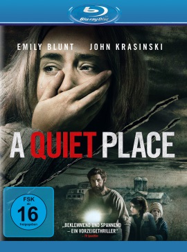 Das Blu-ray-Cover von "A Quiet Place" (© Paramount Pictures)