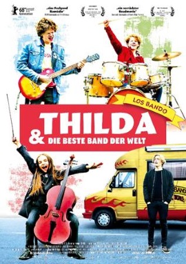 Das Hauptplakat von "Thilda und die beste Band der Welt" (© Farbfilm Verleih)