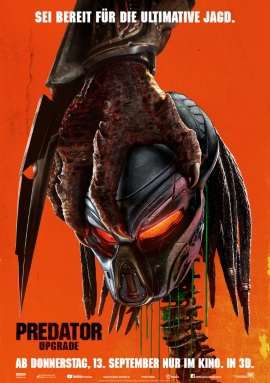 Das Poster von "Predator Upgrade" (© 2018 Twentieth Century Fox)