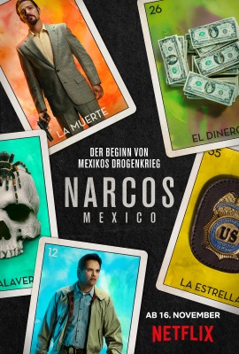 Das Artwork von "Narcos: Mexico" (© Netflix)