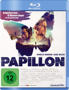 Das Blu-ray-Cover von "Papillon" (© Constantin Film)