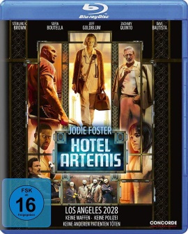 Das Blu-ray-Cover von "Hotel Artemis" (© Concorde Home Entertainment)