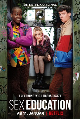 Das deutsche Plakat von "Sex Education" (© Netflix)