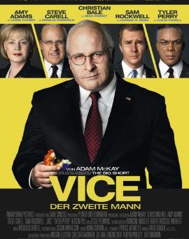 Das Hauptplakat von "Vice - Der zweite Mann" (© Universum Film)