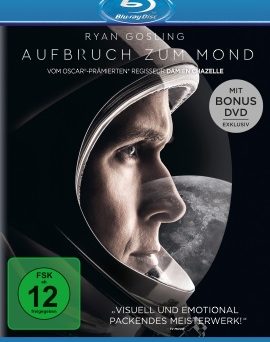 Das Blu-ray-Cover von "Aufbruch zum Mond" (© Universal Pictures International Germany)