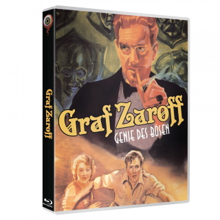 Das Cover der 2-Disc Limited Special Edition von "Graf Zaroff - Genie des Bösen" (© Wicked Vision Media)