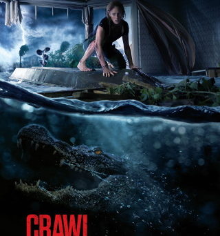 Das Hauptplakat von "Crawl" (© 2019 Paramount Pictures)