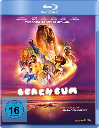 Das Blu-ray-Cover von "Beach Bum" (© Constantin Film)