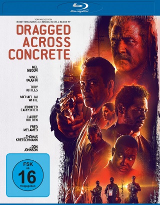 Das Blu-ray-Cover von "Dragged Across Concrete" (© Universum Film)