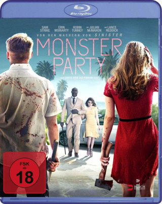 Das Blu-ray-Cover von "Monster Party" (© Busch Media Group)