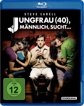 Das Blu-ray-Cover von „Jungfrau (40), männlich, sucht...“ (© StudioCanal)