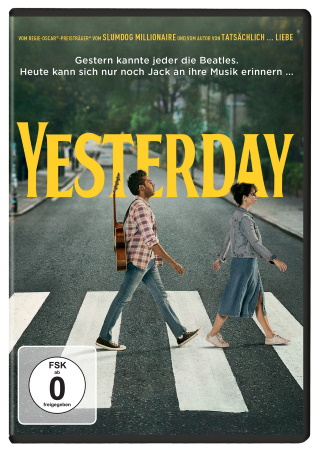 Das DVD-Cover von "Yesterday" (© 2019 Universal Pictures)