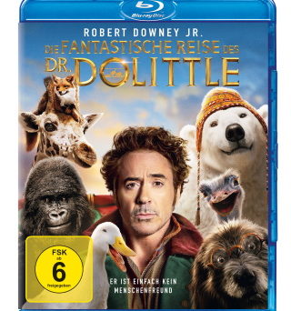 Das Blu-ray-Cover von "Die fantastische Reise des Doktor Dolittle" (© 2020 Universal Pictures)
