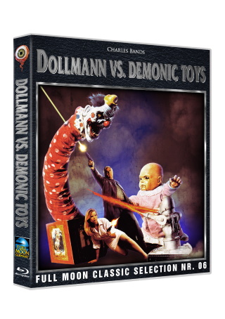 Das Blu-ray-Cover von "Dollman vs Demonic Toys" (© Wicked Vision)