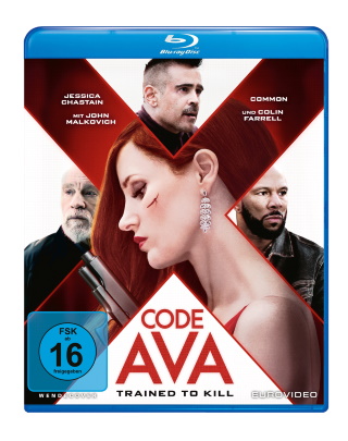 Das Blu-ray-Cover von "Code Ava- Trained to Kill" (© EuroVideo)