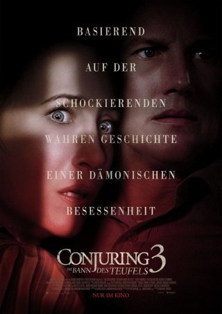Das Hauptplakat von "Conjuring 3 - Im Bann des Teufels" (© 2021 Warner Bros. Entertainment Inc.)