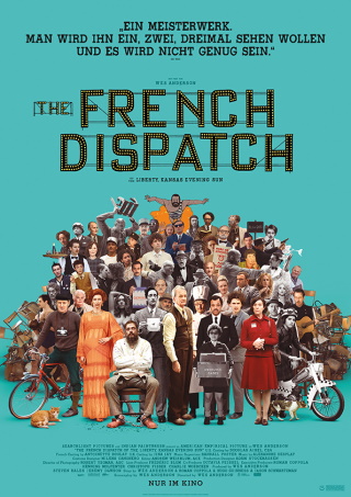 Das Plakat von "The French Dispatch" (© Walt Disney Studios)