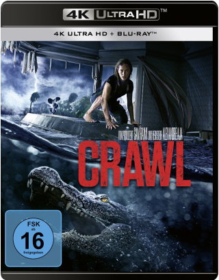 Das 4K-UHD-Cover von "Crawl" (© Paramount Pictures)