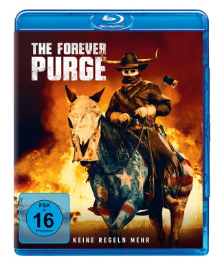 Das Blu-ray-Cover von "The Forever Purge" (© Universal Pictures)