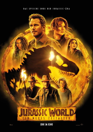 Das Plakat von "Jurassic World - Ein neues Zeitalter" (© 2022 Universal Pictures)