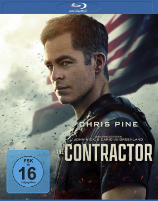 Das Blu-ray-Cover von "The Contractor" (© 2022 Leonine Distribution)