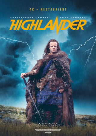 Das neue Plakat von "Highlander" (© StudioCanal)